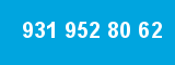 931 952 80 62